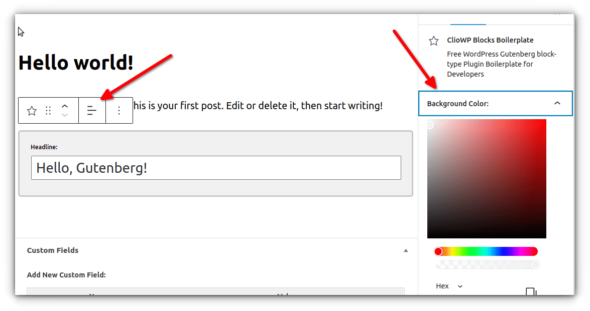 ClioWP Blocks Boilerplate